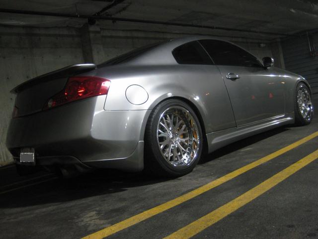 photo 2 Infiniti G35 custom wheels DPE Aristo 19x9.0, ET +18, tire size 255/35 R19. 19x10.0 ET+22 275/35 R19