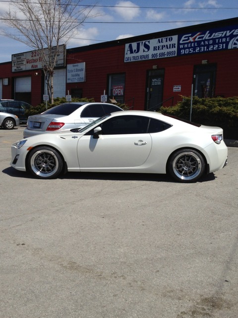 photo 1 Scion FR-S custom wheels Phat Fux Ballzy 18x9.0, ET +35, tire size X R18. x ET