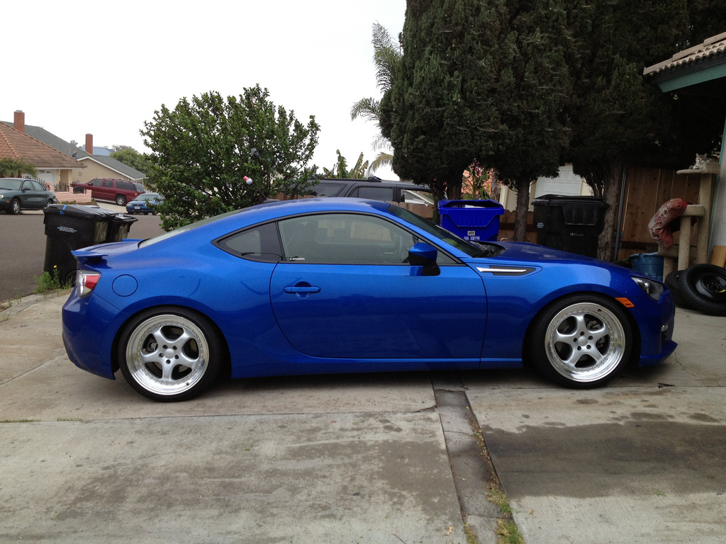 photo 1 Subaru BRZ custom wheels Privat Kup 18x9.5, ET +30, tire size 225/40 R18. x ET 