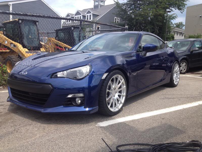 photo 4 Subaru BRZ custom wheels Prodrive GC-012L 18x8.5, ET +45, tire size 225/40 R18. 18x9.5 ET+45 255/35 R18