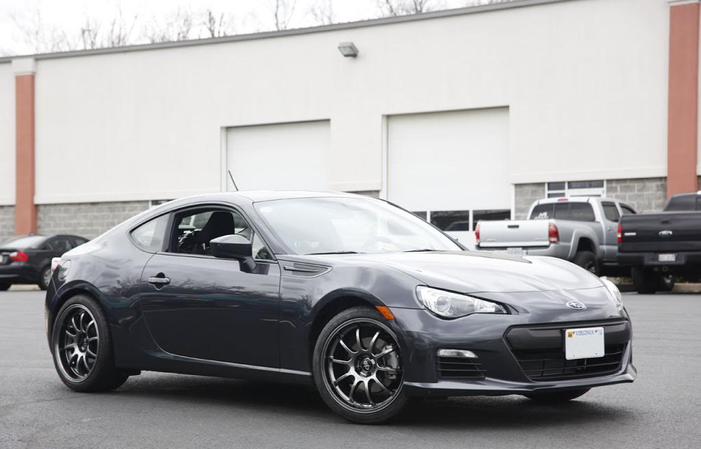 photo 1 Subaru BRZ custom wheels Rota D-Force 18x8.5, ET +44, tire size 225/40 R18. 18x9.5 ET+40 255/35 R18