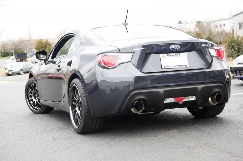 photo 3 Subaru BRZ custom wheels Rota D-Force 18x8.5, ET +44, tire size 225/40 R18. 18x9.5 ET+40 255/35 R18