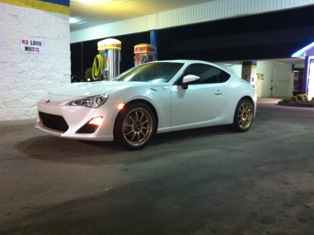 photo 2 Scion FR-S custom wheels Rota DPT 18x8.5, ET +44, tire size 235/40 R18. x ET 