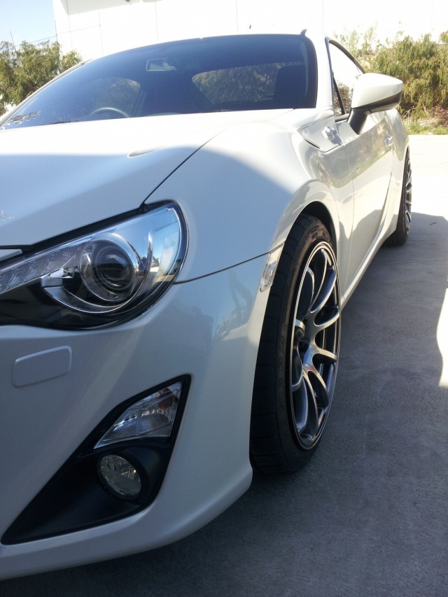 photo 2 Scion FR-S custom wheels Rota G-force 18x9.0, ET +35, tire size 225/40 R18. x ET