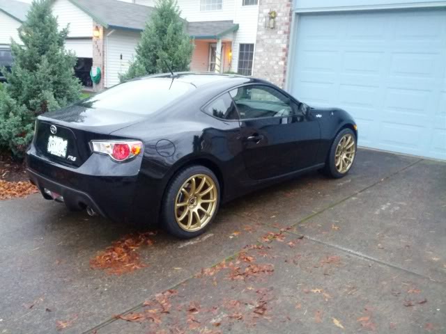 photo 4 Scion FR-S custom wheels Rota G-force 18x9.0, ET +35, tire size 235/40 R18. x ET
