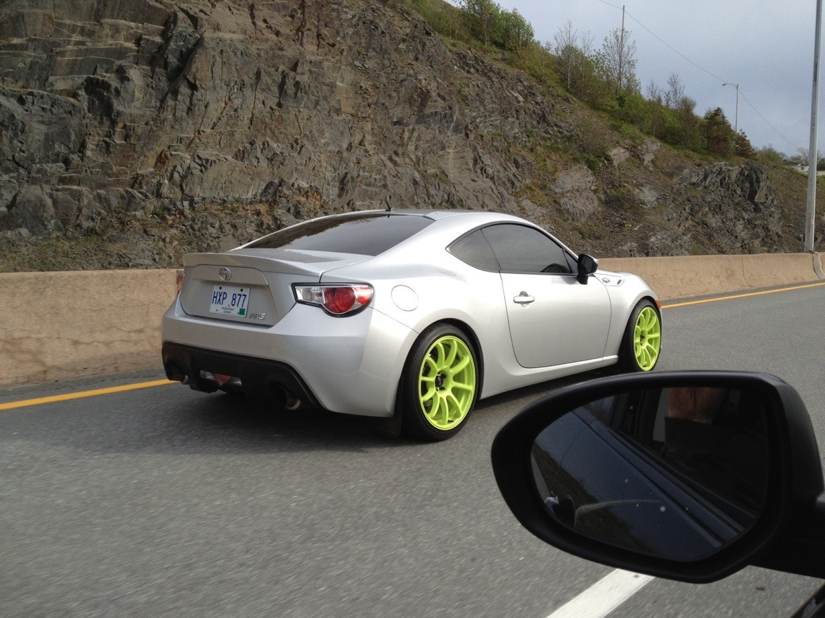 photo 1 Scion FR-S custom wheels Rota G-force 18x9.0, ET +35, tire size 255/35 R18. x ET 