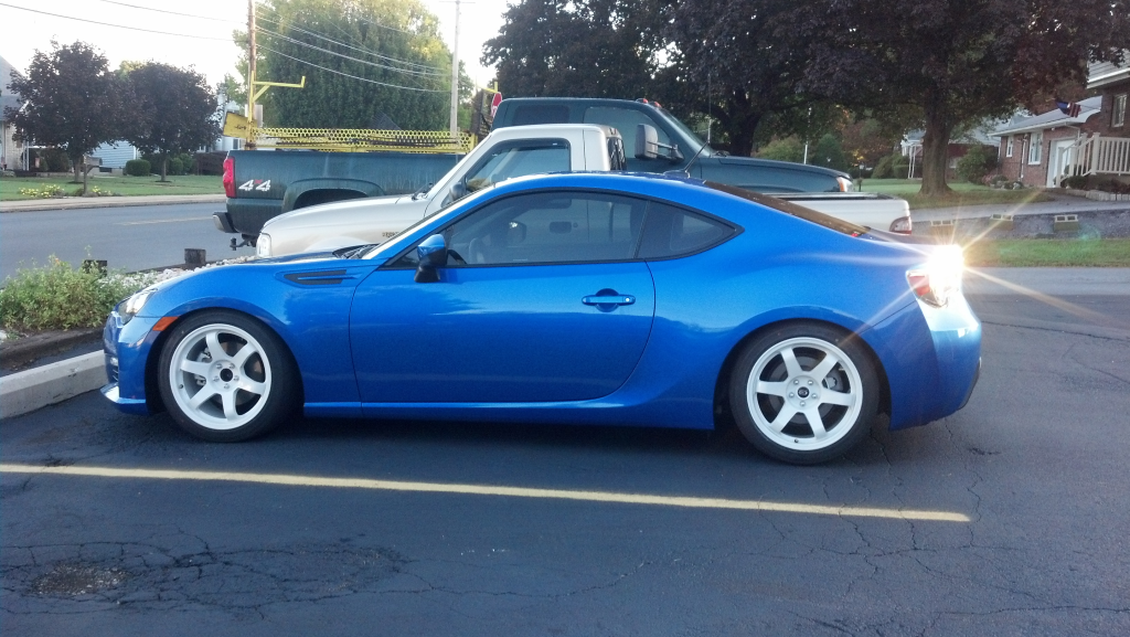 photo 2 Subaru BRZ custom wheels Rota Grid 17x9.0, ET +42, tire size 245/40 R17. x ET 