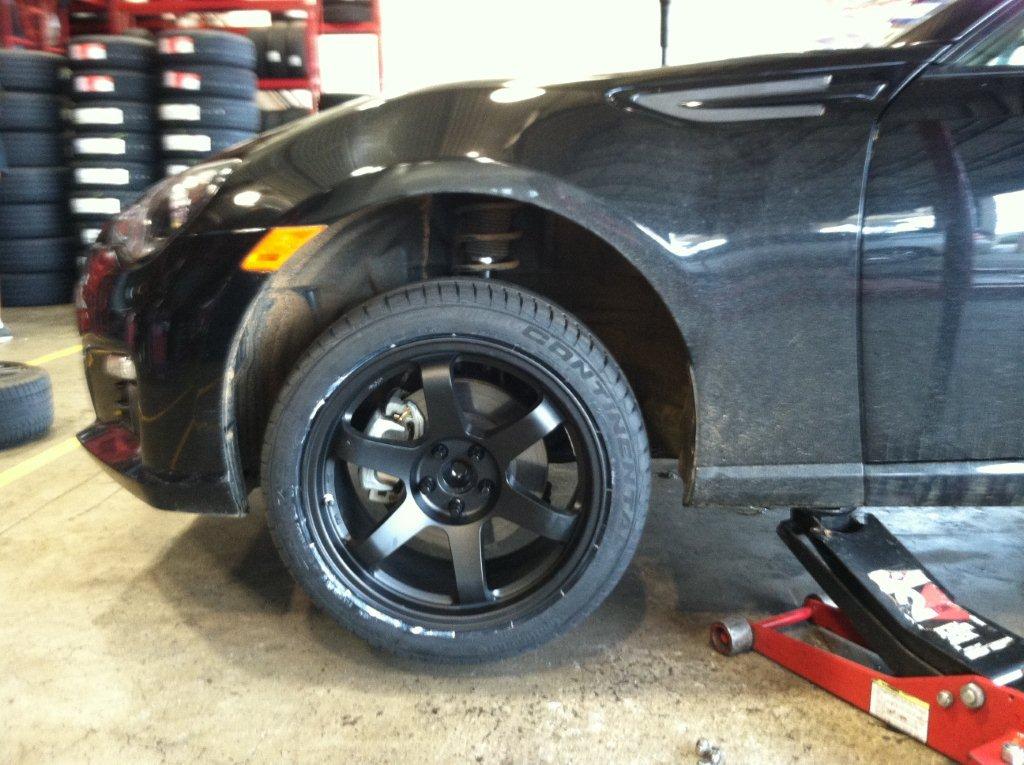 photo 2 Subaru BRZ custom wheels Rota Grid 17x9.0, ET +42, tire size 245/40 R17. x ET 