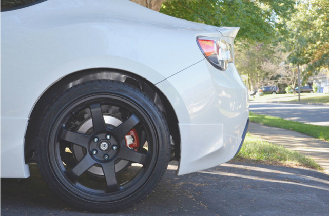 photo 3 Scion FR-S custom wheels Rota Grid 18x8.5, ET +44, tire size 225/40 R18. x ET 