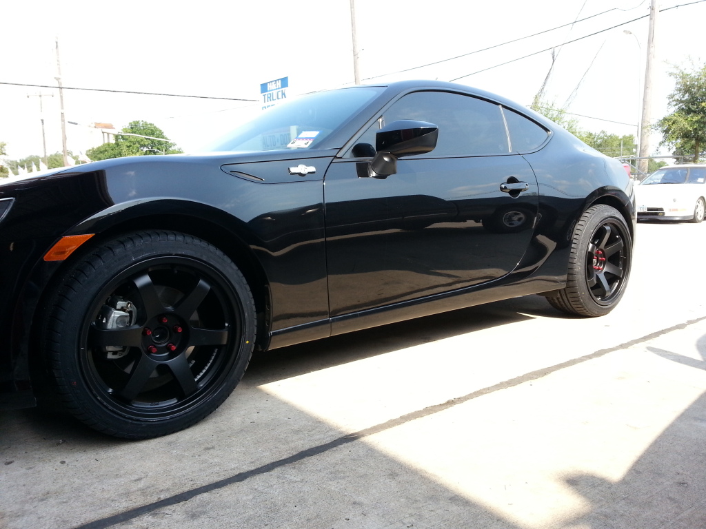 photo 3 Scion FR-S custom wheels Rota Grid 18x8.5, ET +44, tire size 225/40 R18. 18x9.5 ET+38 245/40 R18