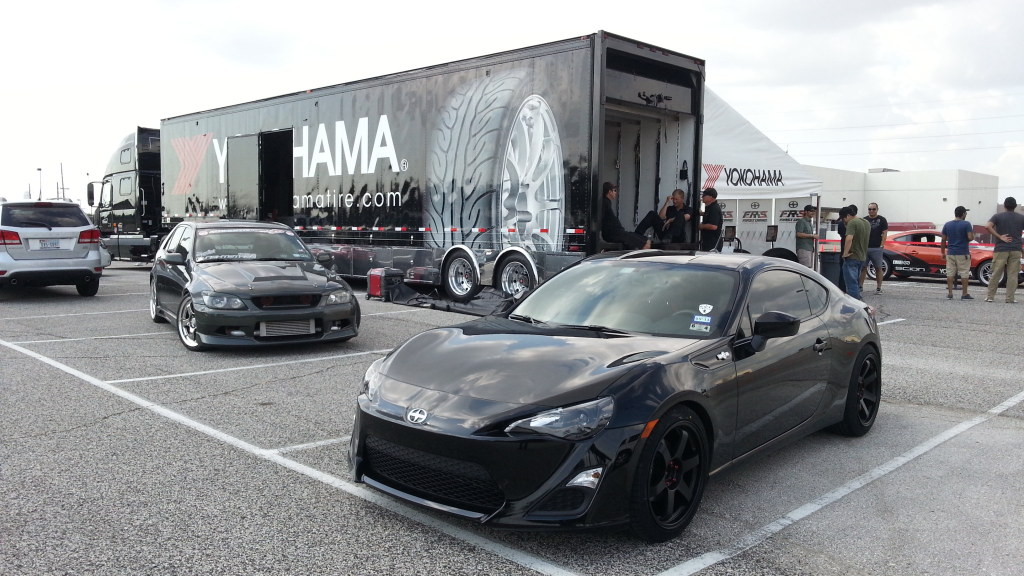 photo 4 Scion FR-S custom wheels Rota Grid 18x8.5, ET +44, tire size 225/40 R18. 18x9.5 ET+38 245/40 R18
