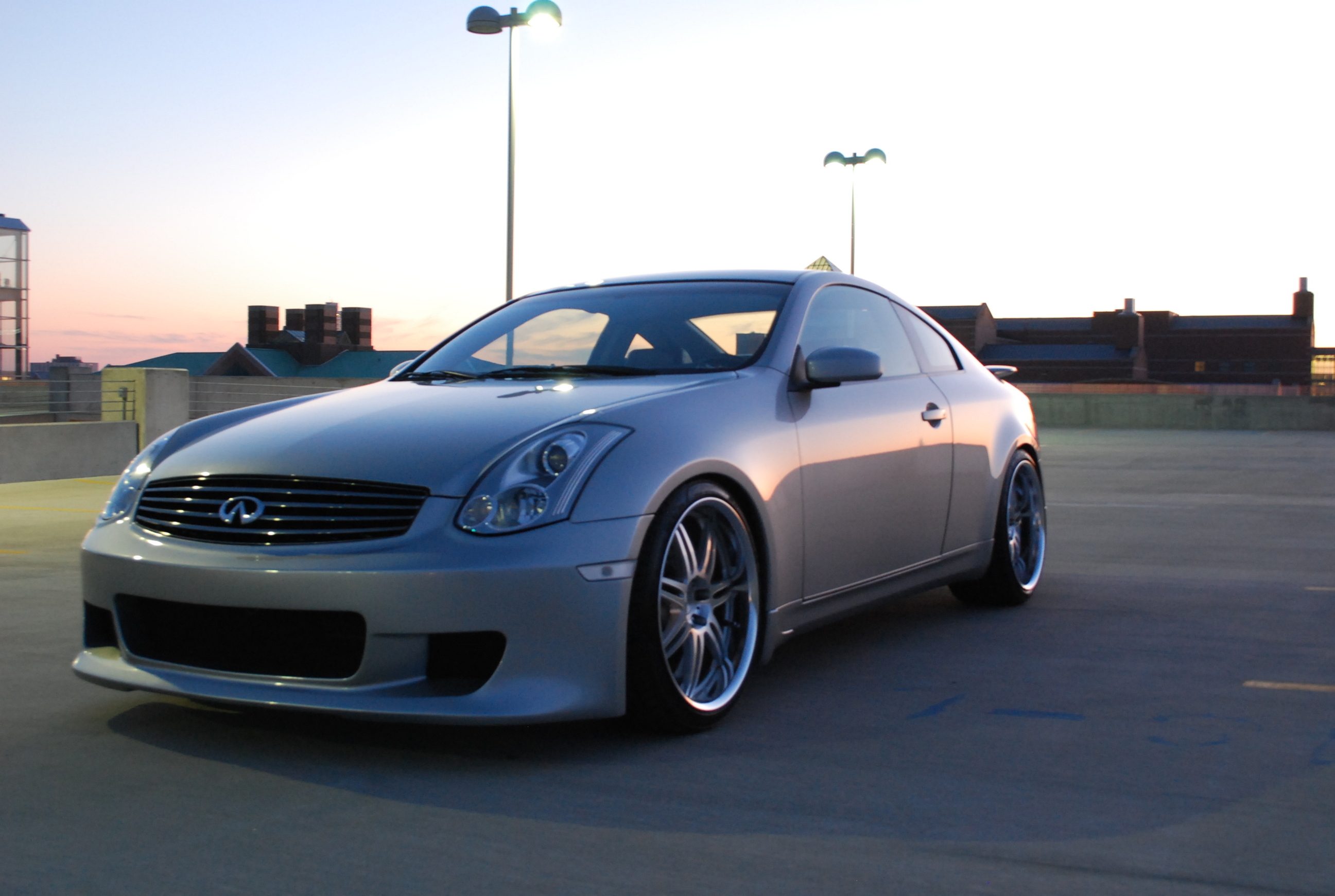photo 4 Infiniti G35 custom wheels Work Varianza T1S 20x9.5, ET +15, tire size 245/35 R20. 20x11.0 ET+25 285/30 R20
