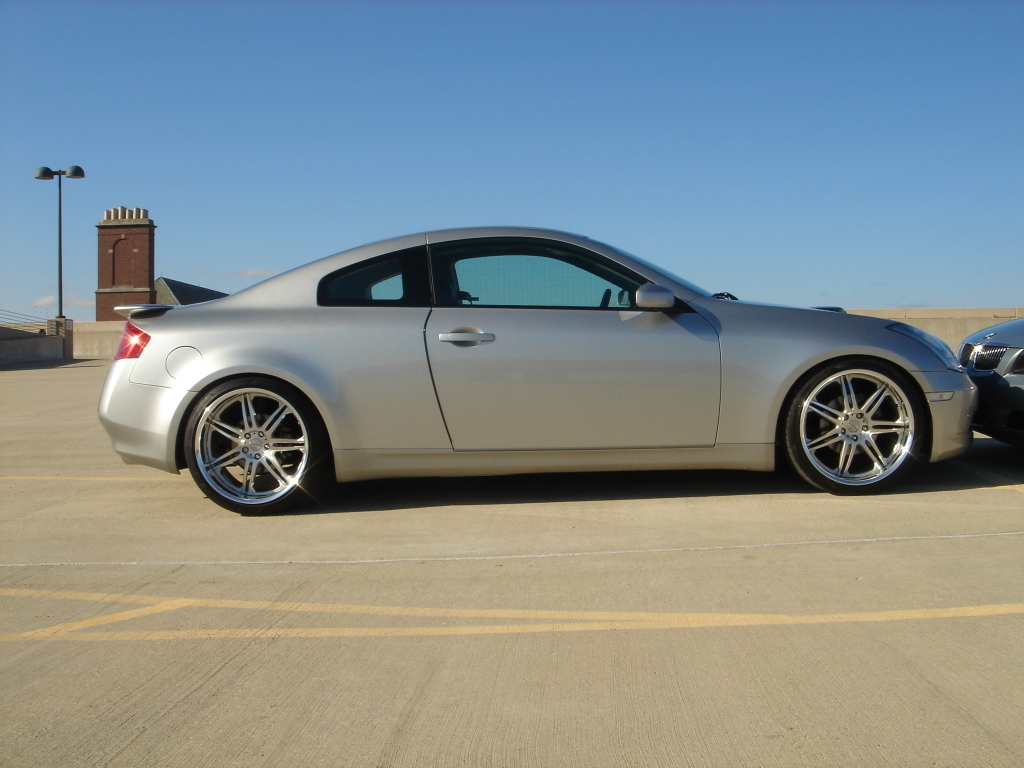 photo 8 Infiniti G35 custom wheels Work Varianza T1S 20x9.5, ET +15, tire size 245/35 R20. 20x11.0 ET+25 285/30 R20