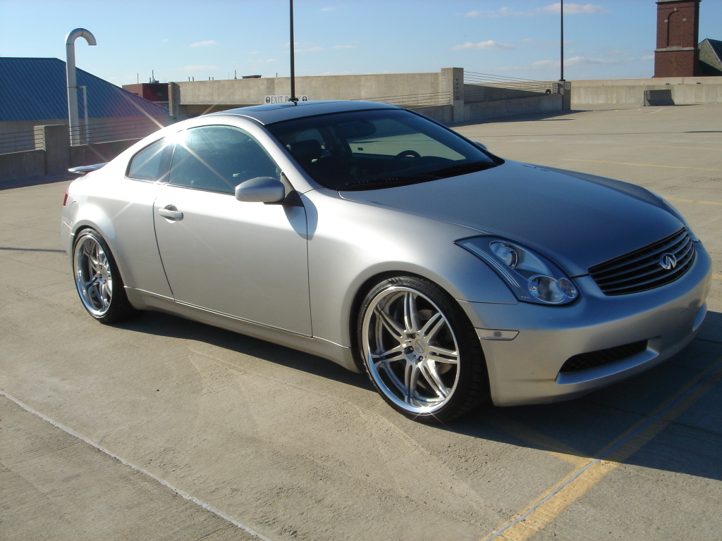 photo 9 Infiniti G35 custom wheels Work Varianza T1S 20x9.5, ET +15, tire size 245/35 R20. 20x11.0 ET+25 285/30 R20