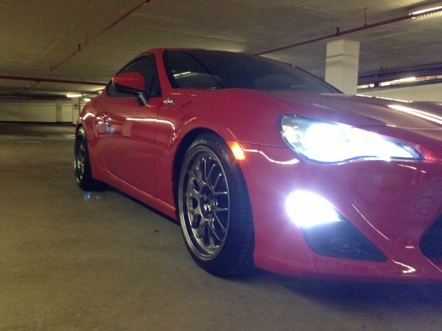 photo 1 Scion FR-S custom wheels Rota MXR 18x8.5, ET +44, tire size 235/ R18. 18x9.5 ET+38 245/ R18