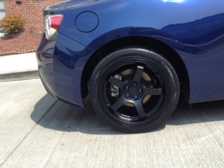 photo 1 Scion FR-S custom wheels Rota RT5 17x9.0, ET +30, tire size X R17. x ET 