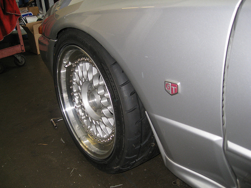 photo 1 Nissan R31-R34 Skyline GT-R custom wheels BBS RS 17x9.0, ET -10, tire size 245/40 R17. 17x9.0 ET0 