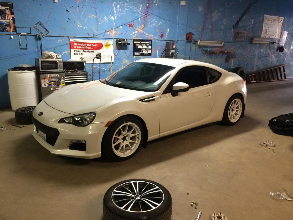 photo 1 Subaru BRZ custom wheels Rota Titan 17x9.0, ET , tire size 245/40 R17. x ET 255/40 R