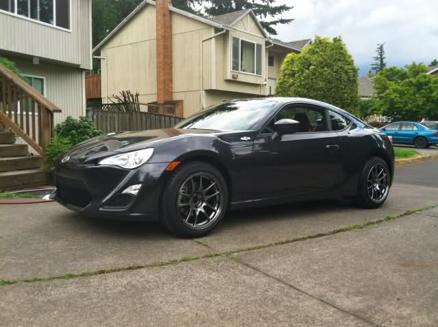 photo 1 Scion FR-S custom wheels Rota Torque 17x9.0, ET +30, tire size 215/50 R17. x ET 