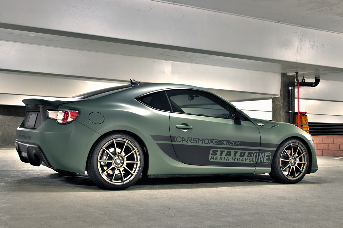 photo 2 Scion FR-S custom wheels Sparco Assetto Gara 18x8.0, ET +48, tire size X R18. x ET 