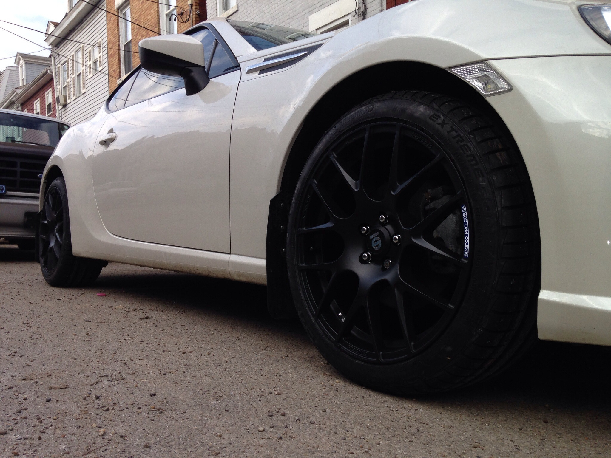 photo 1 Subaru BRZ custom wheels Sparco Pro Corsa 18x8.0, ET +45, tire size X R18. x ET 
