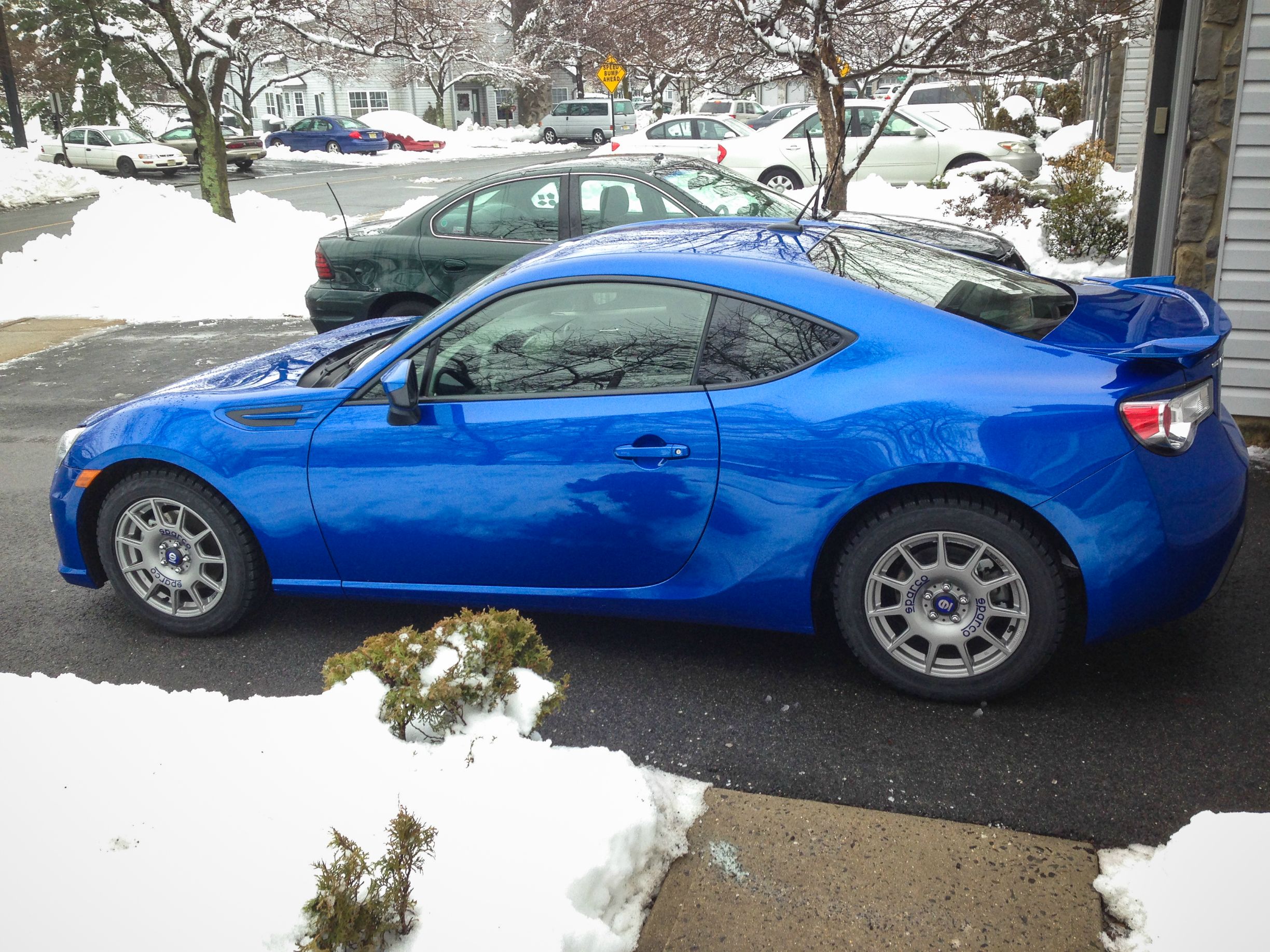 photo 2 Subaru BRZ custom wheels Sparco Terra 16x7.0, ET +50, tire size 205/55 R16. x ET