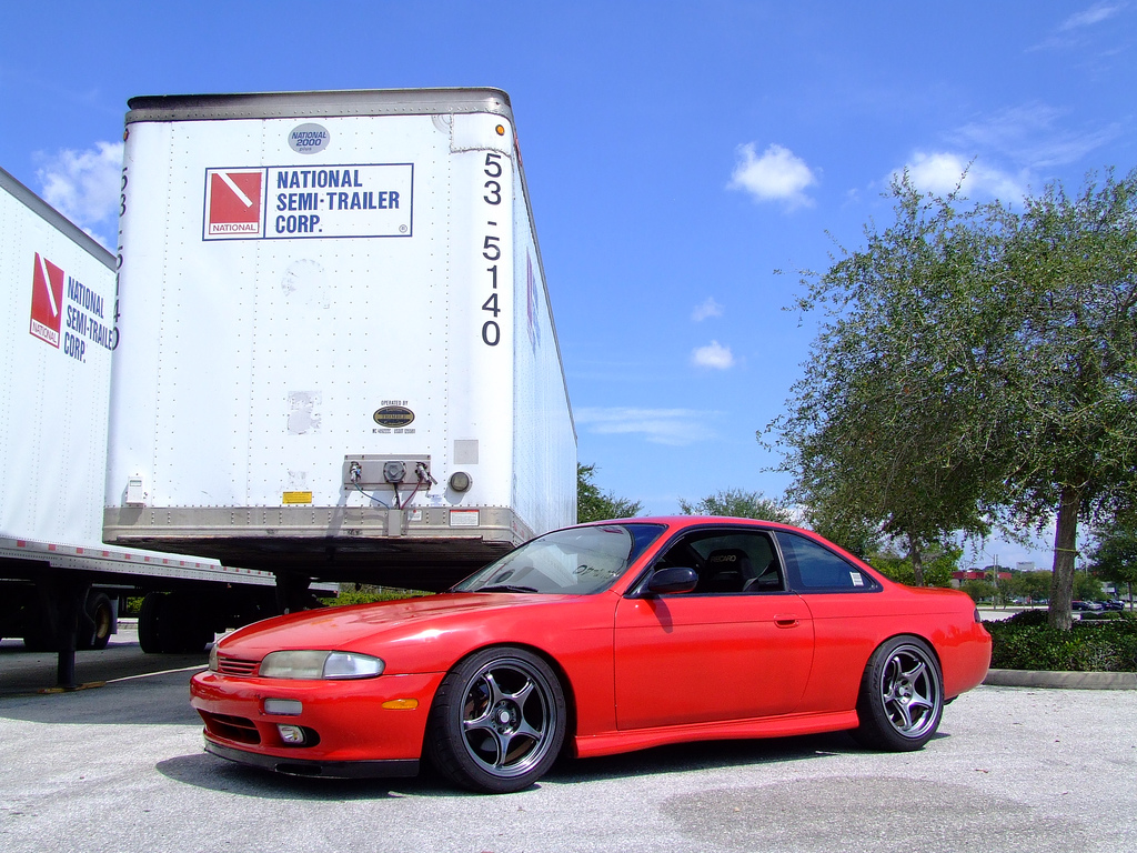 photo 4 Nissan S14 custom wheels 5Zigen FN01R-C 17x8.0, ET +10, tire size 235/40 R17. 17x10.0 ET+12 255/40 R17