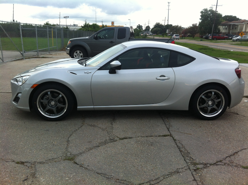 photo 2 Scion FR-S custom wheels SSR Competition 17x8.0, ET +38, tire size 235/45 R17. x ET