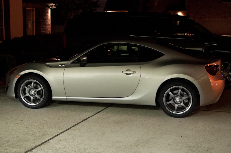photo 5 Scion FR-S custom wheels SSR Competition 17x8.0, ET +38, tire size 235/45 R17. x ET