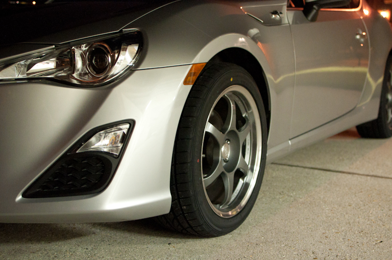 photo 1 Scion FR-S custom wheels SSR Competition 17x8.0, ET +38, tire size 235/45 R17. x ET