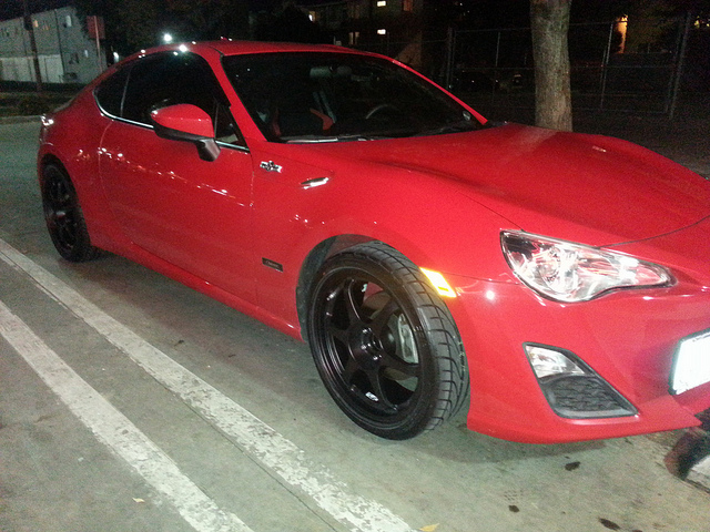 photo 1 Scion FR-S custom wheels SSR Type C 18x8.0, ET +32, tire size 225/40 R18. x ET 