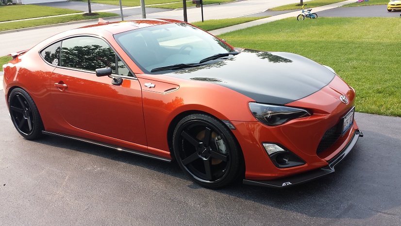 photo 2 Scion FR-S custom wheels Stance SC-5ive 19x8.5, ET +45, tire size X R19. 19x9.5 ET+45 