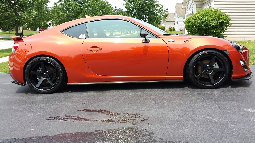 photo 4 Scion FR-S custom wheels Stance SC-5ive 19x8.5, ET +45, tire size X R19. 19x9.5 ET+45 