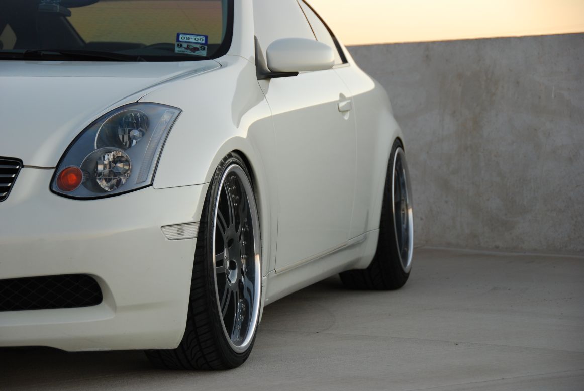 photo 2 Infiniti G35 custom wheels DPE R07 Variant S 20x8.5, ET 0, tire size 235/35 R20. 20x10.0 ET-5 245/40 R20