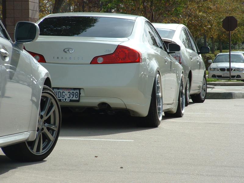 photo 5 Infiniti G35 custom wheels DPE R07 Variant S 20x8.5, ET 0, tire size 235/35 R20. 20x10.0 ET-5 245/40 R20