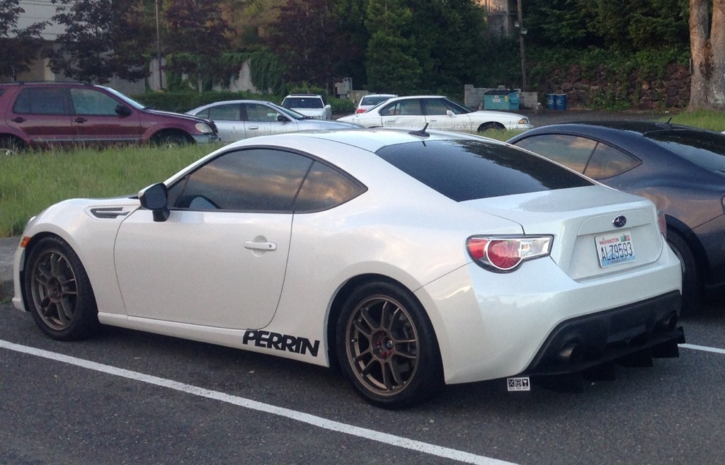 photo 2 Subaru BRZ custom wheels Tenzo DC-5 17x7.0, ET +42, tire size 225/45 R17. x ET 