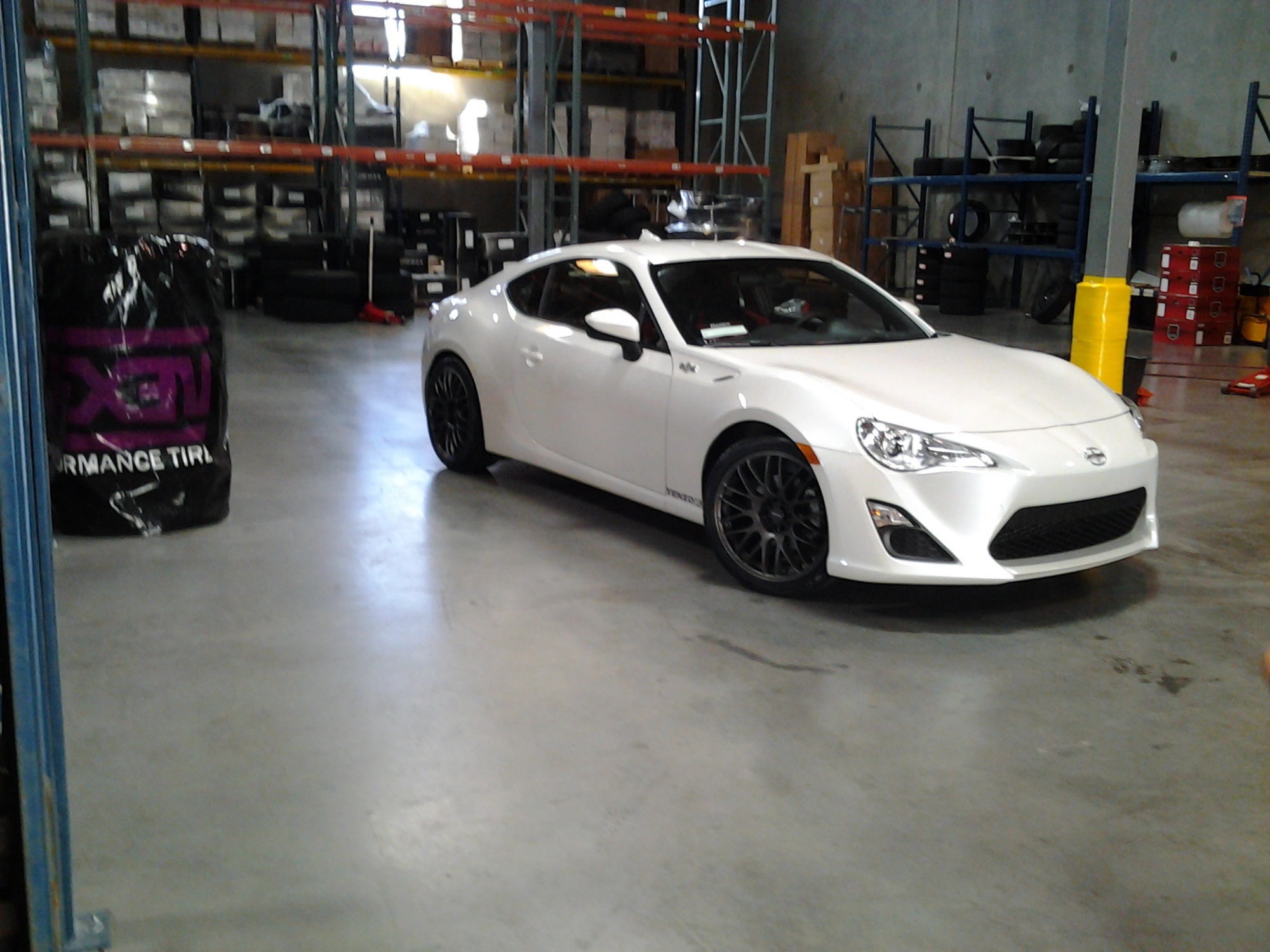 photo 3 Scion FR-S custom wheels Tenzo Type-M 18x8.0, ET +37, tire size X R18. x ET 
