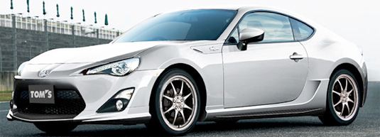 photo 1 Scion FR-S custom wheels Tom's Racing EP-2 17x7.0, ET +47, tire size X R17. x ET 