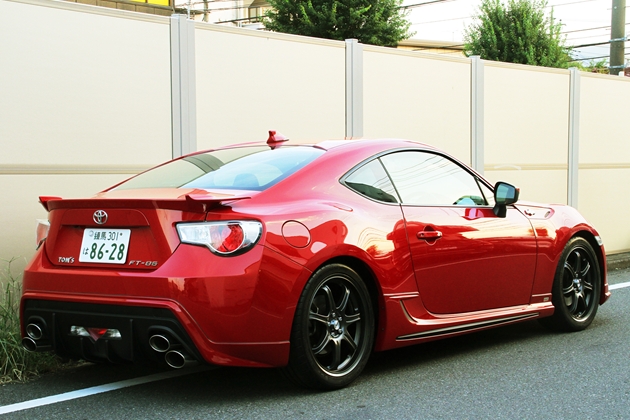 photo 5 Scion FR-S custom wheels Tom's Racing TM-03 18x7.5, ET +50, tire size X R18. x ET 