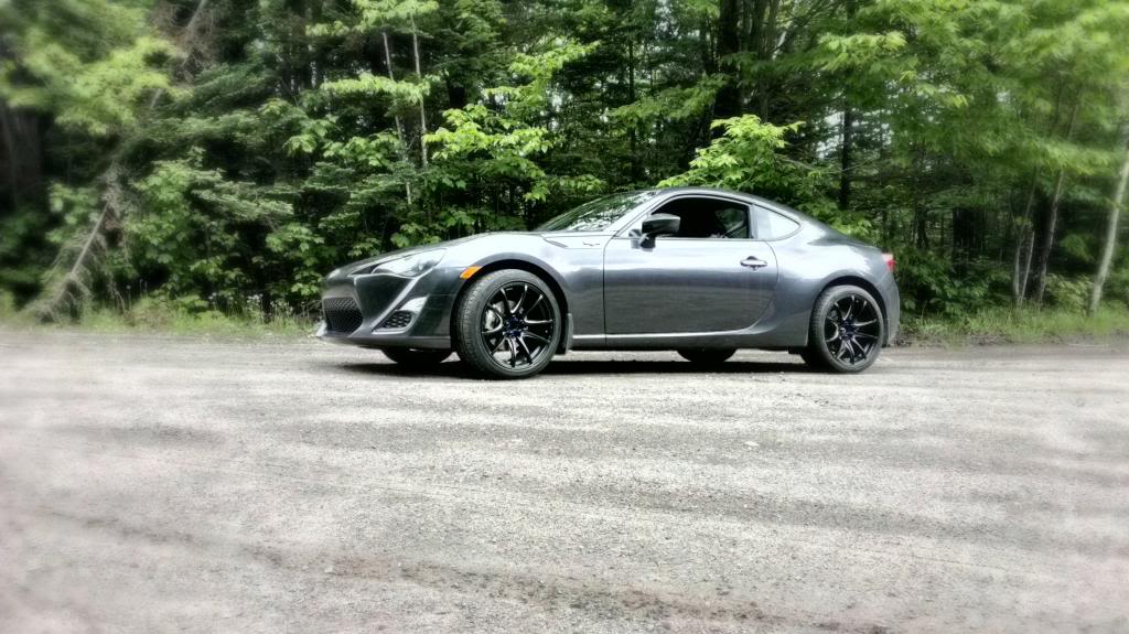 photo 3 Scion FR-S custom wheels Traklite Angle 18x9.0, ET , tire size 245/35 R18. x ET 