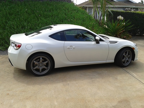 photo 2 Subaru BRZ custom wheels TRMotorsports C2 18x8.0, ET +48, tire size 225/40 R18. x ET 