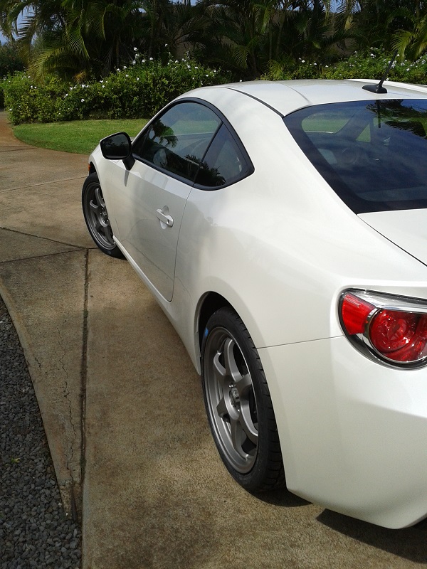 photo 3 Subaru BRZ custom wheels TRMotorsports C2 18x8.0, ET +48, tire size 225/40 R18. x ET 