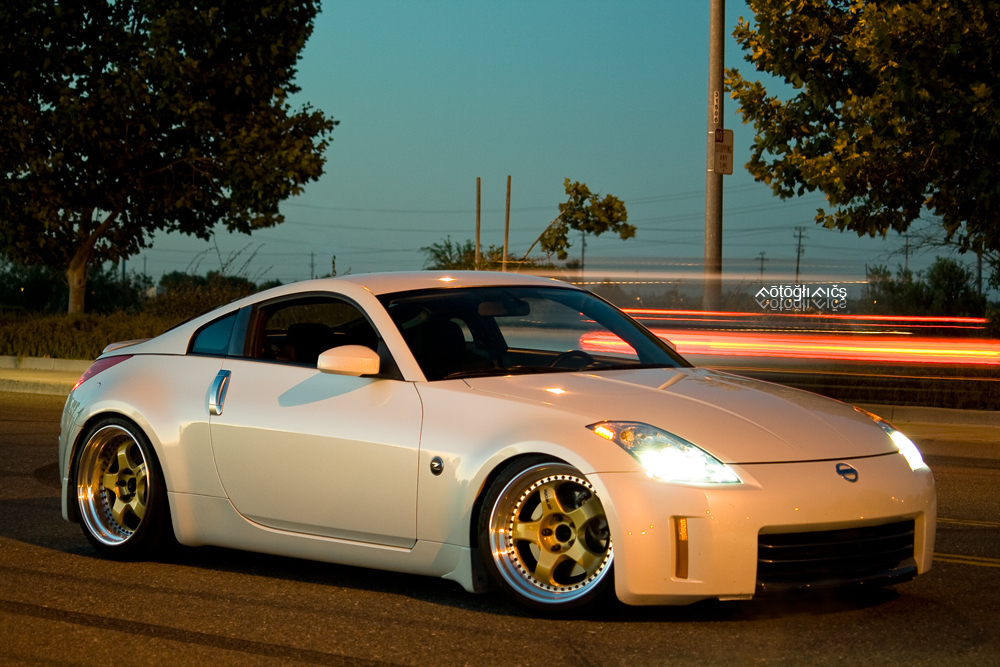photo 1 Nissan 350Z custom wheels Work Meister S1 19x9.5, ET +24, tire size 245/35 R19. 19x10.5 ET+23 285/35 R19