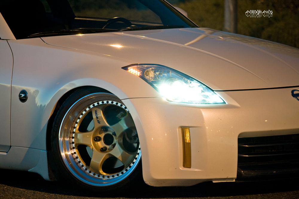 photo 3 Nissan 350Z custom wheels Work Meister S1 19x9.5, ET +24, tire size 245/35 R19. 19x10.5 ET+23 285/35 R19