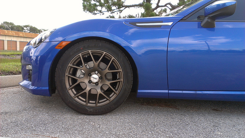 photo 1 Scion FR-S custom wheels TSW Nurburgring 17x8.0, ET +35, tire size X R17. x ET