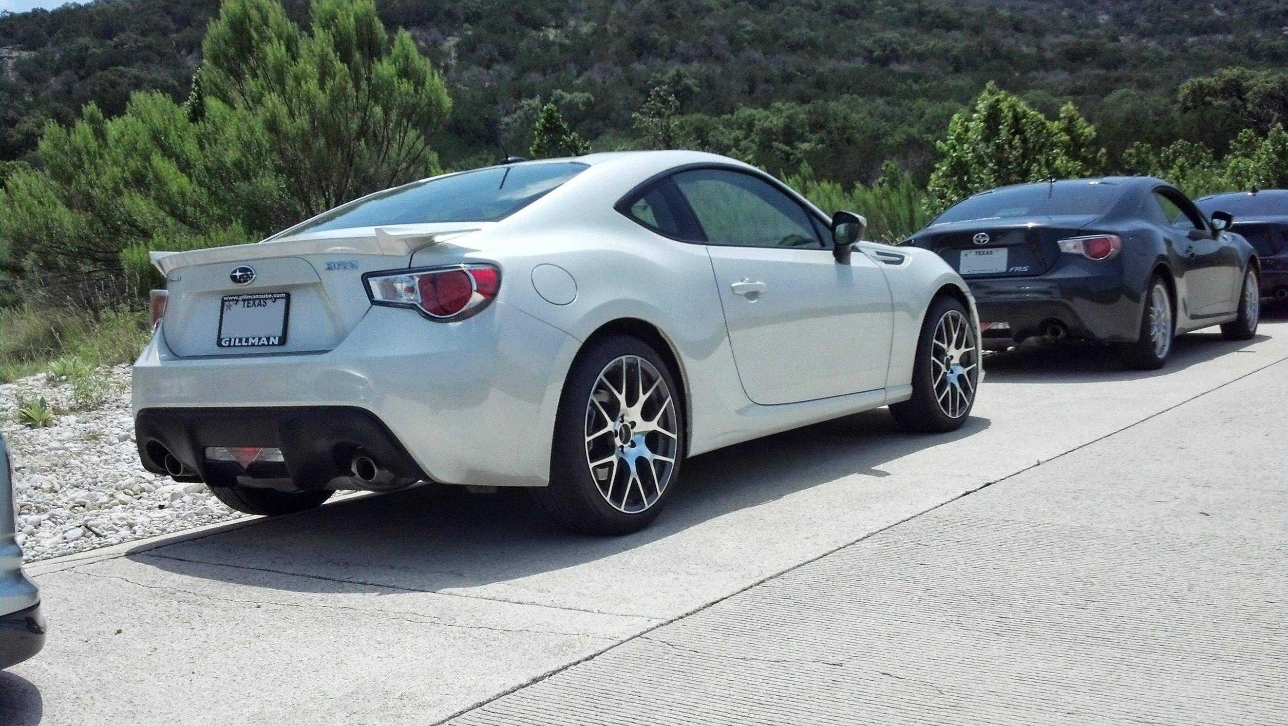 photo 2 Subaru BRZ custom wheels TSW Nurburgring 18x8.0, ET +35, tire size 225/ R18. x ET 