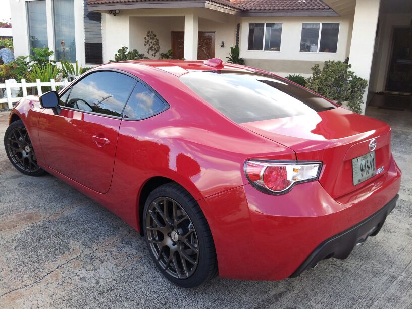 photo 2 Scion FR-S custom wheels TSW Nurburgring 18x8.0, ET +45, tire size 225/40 R18. x ET
