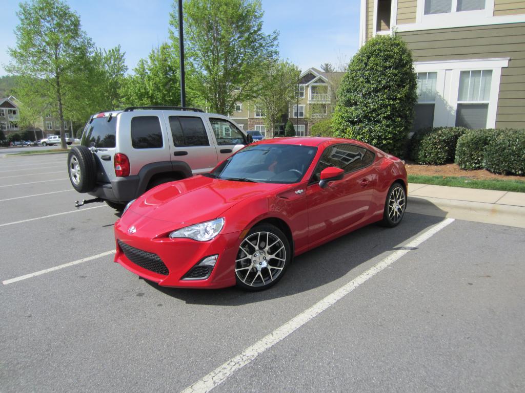 photo 2 Scion FR-S custom wheels TSW Nurburgring 18x8.0, ET +45, tire size 225/40 R18. x ET