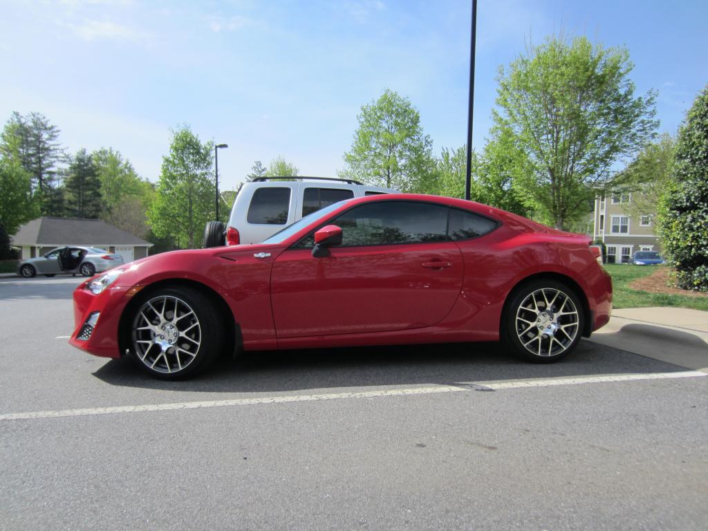 photo 3 Scion FR-S custom wheels TSW Nurburgring 18x8.0, ET +45, tire size 225/40 R18. x ET