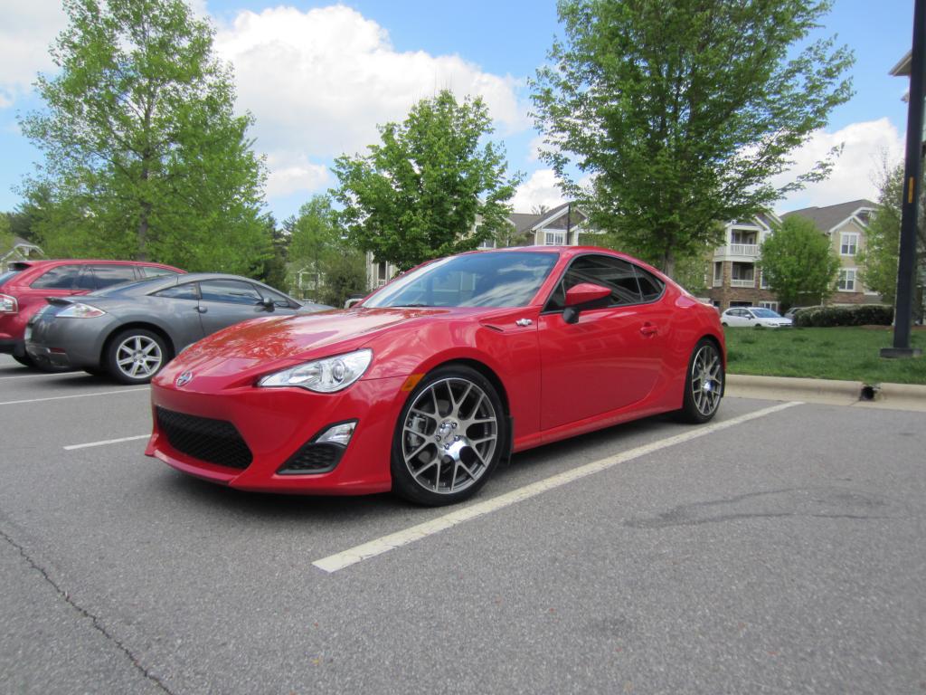 photo 5 Scion FR-S custom wheels TSW Nurburgring 18x8.0, ET +45, tire size 225/40 R18. x ET
